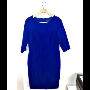 Jessica Howard, Cobalt Blue, Textured Dress